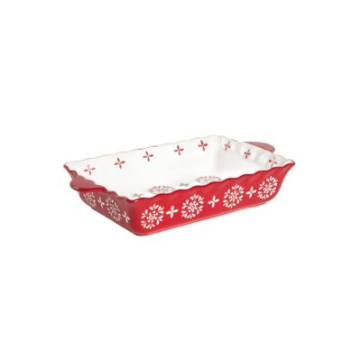 BAKIN | ceramic rectangular casserole dish with ears | | 718991