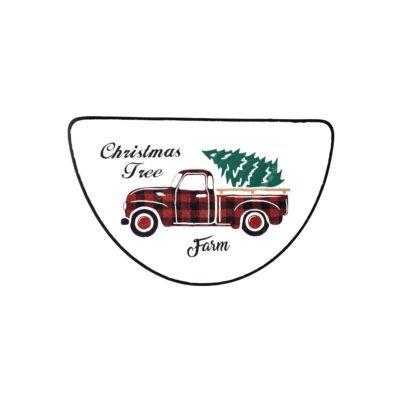 Bathroom rug | ARCO | with festive motif | 50x80 cm | 703928