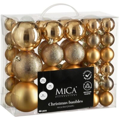 ДЕКОРАТИВНЫЕ ПЛАСТИКОВЫЕ БЕЗДЕЛУШКИ БЕЗОПАСНЫЕ 46ШТ СЛЮДА МЕДЬ