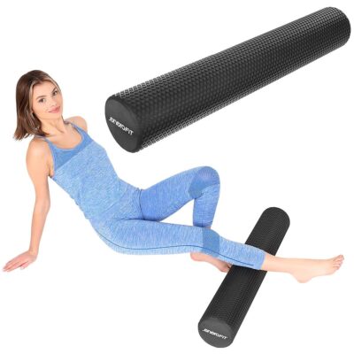 ФИТНЕС РОЛЛЕР YOGA EVA 15x60CM WITH ENERO FIT ROLLER