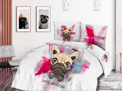 Хлопковое постельное белье 61505/1 140x200+1x70x80 PANELOVE (промо)