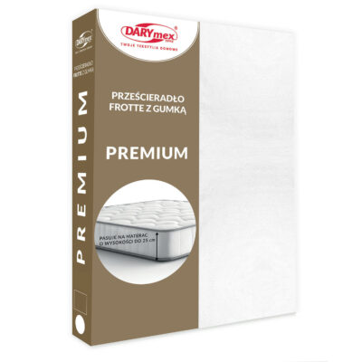 Terry sheet with elastic 001/130/140x200 PREMIUM