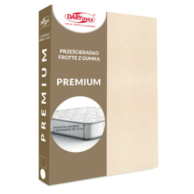 Terry sheet with elastic band 047/170/180x200 PREMIUM