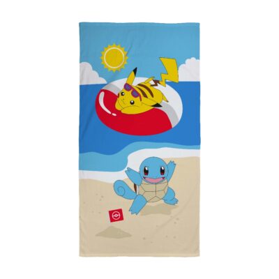 Хлопковое полотенце 70x140 Pokemon holiday