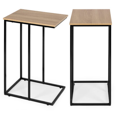 Мобильный приставной столик для ноутбука, металлический каркас ModernHome