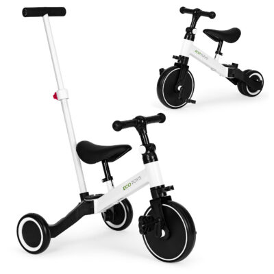 2-in-1 Tricycle Balance Bike with Push Handle ECOTOYS