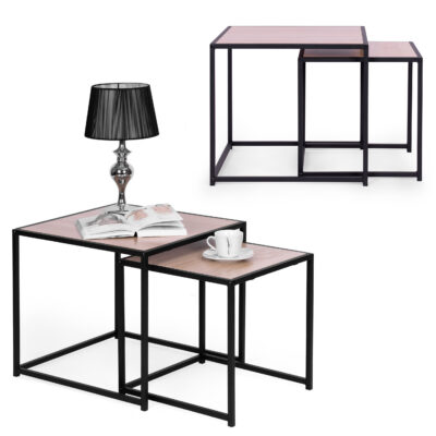 Set of 2 coffee tables, Loft design