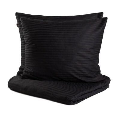 Пододеяльник | AGNES | сатин черный | 160x200 + 2*70x80 см | 730306