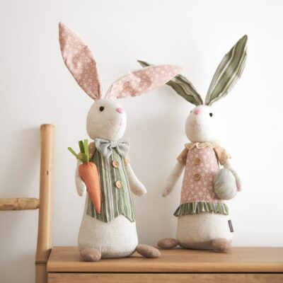 Гном | KALLE | стоящий пасхальный кролик с морковкой | 55 см | 845180