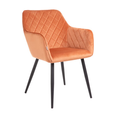 Chair | SHELTON | brick velour | 56x60x84cm | 860534
