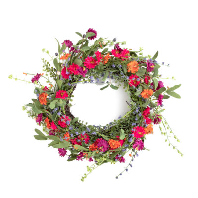 Wreath | MEADOW | with coloured flowers | 45 cm | 877020