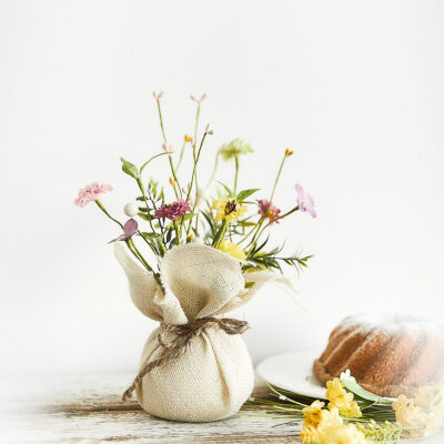 Искусственное растение | FLOS | с разноцветными цветами | 30 см | 884844