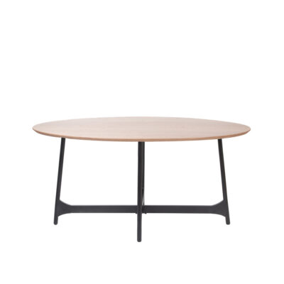 Table | SAVELMA | natural with black legs | 180x85x76cm | 892306