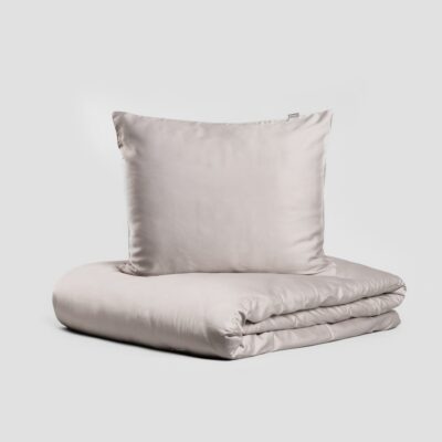 Постельное белье | BAMSA | Бамбук серый | 220x200 + 2*50x60 см | 725289