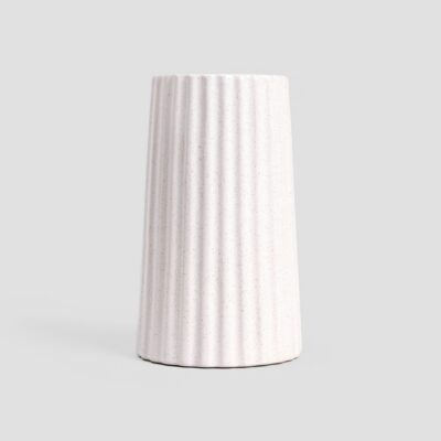 Vase | NOVO | ceramic fluted ercu | 11.5x19.5 cm | 727788