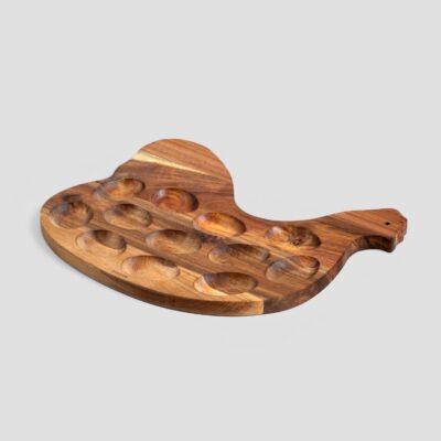 Tray | MOOKA | Egg Tray Shaped Like a Hen | 33x26 cm | 738296