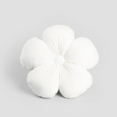 Cushion | LOERI | ecru in the shape of a flower | 40cm | 739774