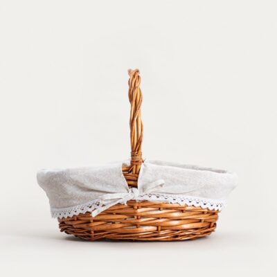 Корзина | CARELLO | продолговатая плетеная | 36x25x30 см | 764233