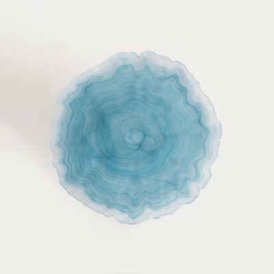 Декоративный поднос | TURINA | водный эффект | 27x27x2 см | 765643