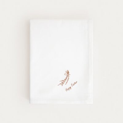 Скатерть | AMENTI | хлопок с вышивкой | 150x220 см | 766398