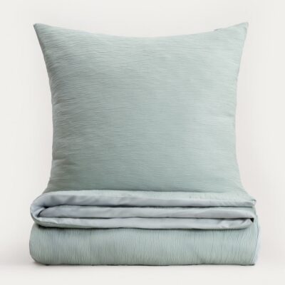 Постельное белье | RIVA | микрофибра с декоративной текстурой фисташкового цвета | 220x200 + 2*70x80 см | 767883