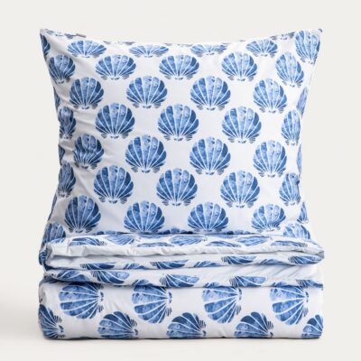 EC PEARLA | Постельное белье из микрофибры с ракушками | 220x200 + 2*70x80 см | 768088