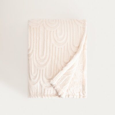 Одеяло | DARIN | мягкое экрю со структурированным рисунком | 150x200 см | 769146