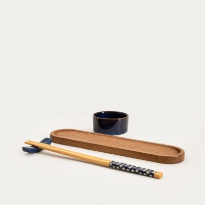Набор | AKITA | Набор для суши с гранатовыми чашами и досками из акации | 8 эл. | 769924