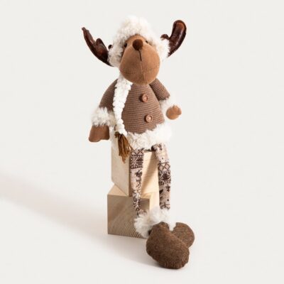 Gnome | LATEST | sitting reindeer brown | 69 cm | 770944