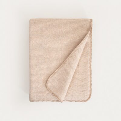 Одеяло | MALLOW | толстое бежевое с декоративной текстурой | 150x200 см | 771552