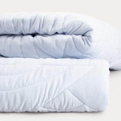 Покрывало | MAREY | голубая стеганая волна | 200x220 см | 773853