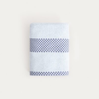 Ręcznik | TIVA | z granatową kratką | 50x90 cm | 776069