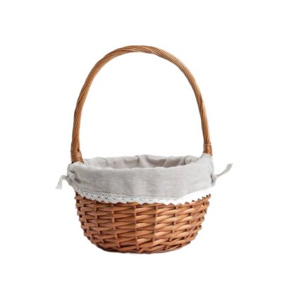 Корзина | CARELLO | средняя плетеная | 25 см | 724145