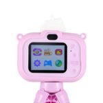 Aparat-fotograficzny-cyfrowy-dla-dzieci-na-statywie-jednorozec-fioletowy-180901