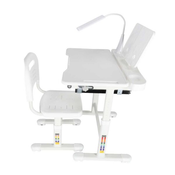 Biurko-dzieciece-szkolne-regulowane-krzeslo-lampka-LED-USB-biale-181608 Biurko-dzieciece-szkolne-regulowane-krzeslo-lampka-LED-USB-biale-181608