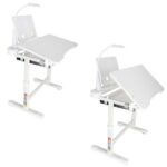 Biurko-dzieciece-szkolne-regulowane-krzeslo-lampka-LED-USB-biale-181612