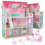 Domek-dla-lalek-drewniany-MDF-mebelki-70cm-rozowy-LED-179850