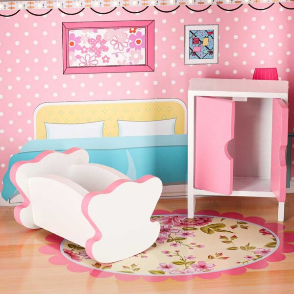 Domek-dla-lalek-drewniany-MDF-mebelki-70cm-rozowy-LED-179861 Domek-dla-lalek-drewniany-MDF-mebelki-70cm-rozowy-LED-179861