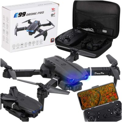 RC дрон E99 Pro с двойной камерой 720P без головы
