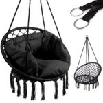 Hustawka-fotel-bocianie-gniazdo-czarne-XL-z-poduszka-1013631