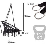 Hustawka-fotel-bocianie-gniazdo-z-oparciem-czarna-80cm-120kg-153175