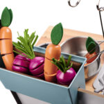 KX6286 Kuchnia drewniana MDF z akcesoriami LOFT 96cm 6