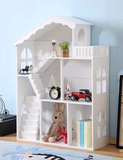 Children's bookcase shelf toy house 2-in-1 LULILO CALLA 116cm XXL