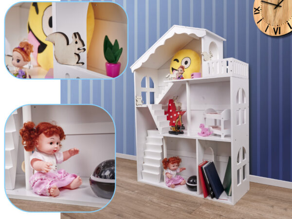 KX5547 LULILO Półka regał domek na książki CALLA XXL 5 KX5547 LULILO Półka regał domek na książki CALLA XXL 5