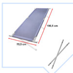 KX4833 Łóżko polowe składane turystyczne kanadyjka XXL 3