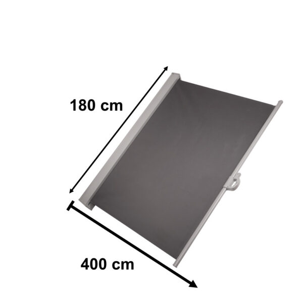 Markiza-boczna-tarasowa-LUARO-parawan-zwijana-180-x-400-cm-szara-170182 Markiza-boczna-tarasowa-LUARO-parawan-zwijana-180-x-400-cm-szara-170182
