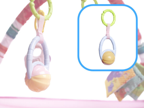 KX5873 Mata Edukacyjna Kojec Basen z piłeczkami różowa 4 KX5873 Mata Edukacyjna Kojec Basen z piłeczkami różowa 4