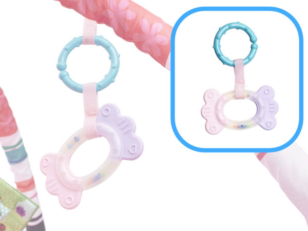 KX5873 Mata Edukacyjna Kojec Basen z piłeczkami różowa 6 KX5873 Mata Edukacyjna Kojec Basen z piłeczkami różowa 6