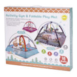 KX5873 Mata Edukacyjna Kojec Basen z piłeczkami różowa 8