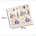 KX4033 Trampolina ogrodowa dla dzieci siatka 183cm 6ft 150kg 3